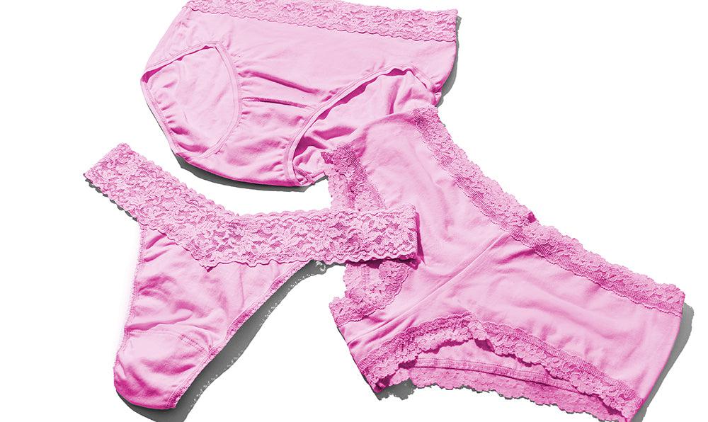 Ladies Panties Plus Size Lace Underwear Solid Color Briefs Knickers  Christmas Gift 6 PCS Cotton Cute Underpanties For Women