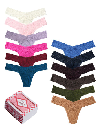 Mischief Managed 12 Pack Signature Lace® Low Rise Thongs