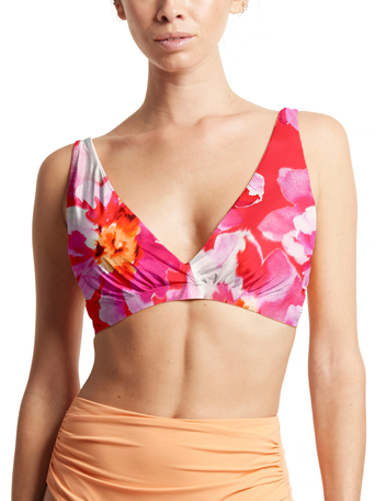 Plunge Swim Top Out Of Office Pink Sale
