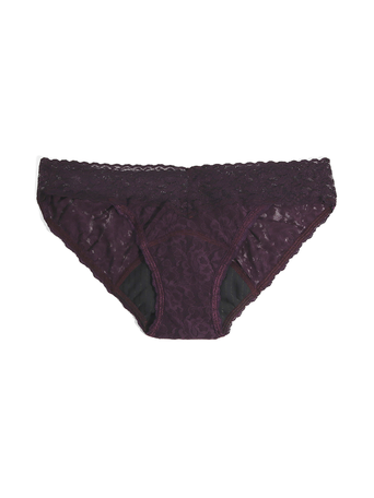 Signature Lace® Leakproof V-Kini Plum Purple