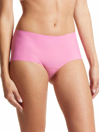 Taffy Pink BreatheSoft™ Boyshort - Front On-Model View | Hanky Panky