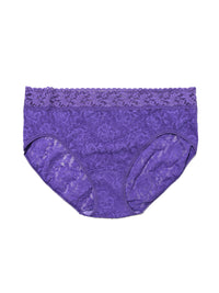 Plus Size Signature Lace French Brief Wild Violet Purple