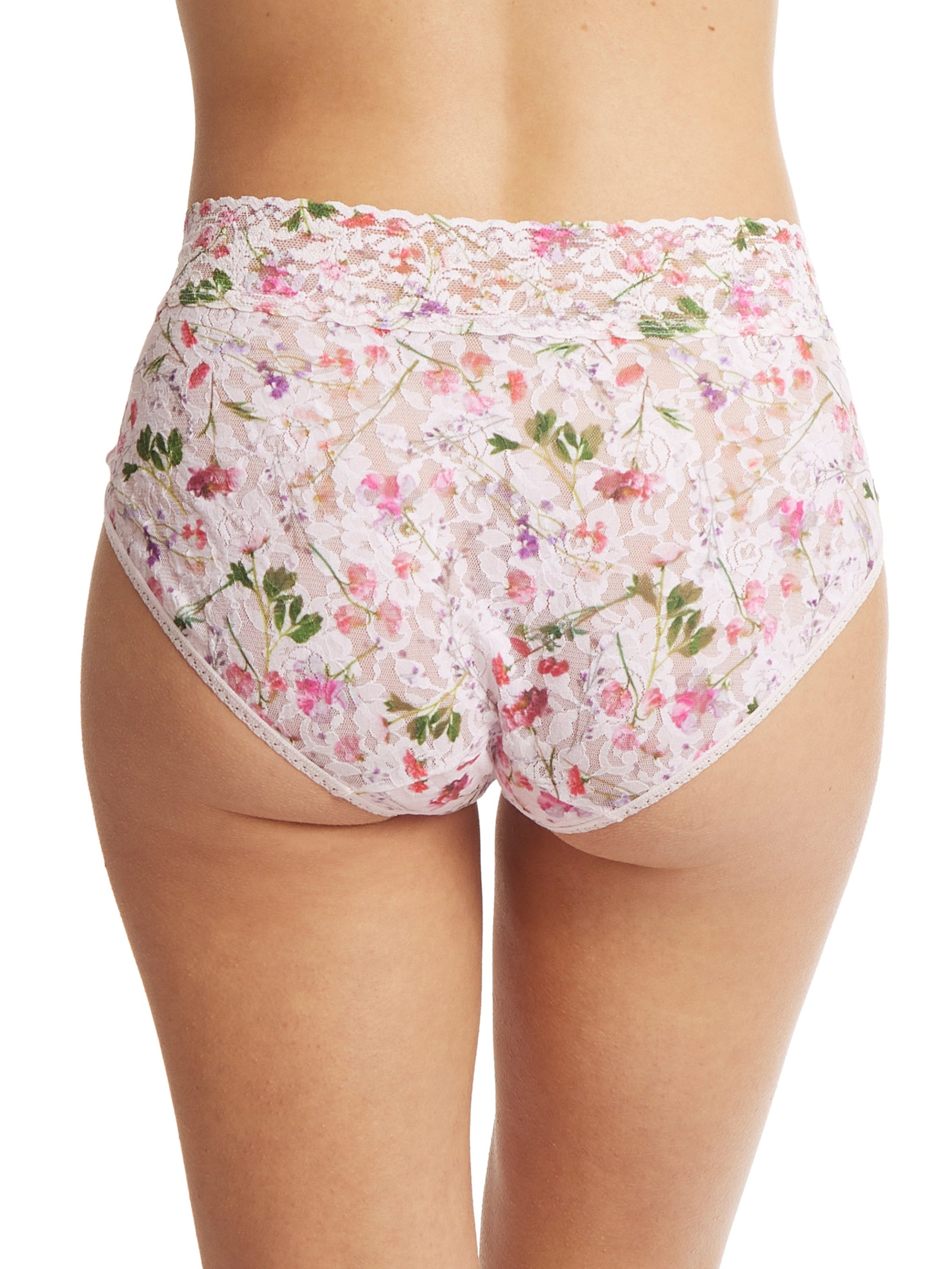 Printed Signature Lace French Brief Rise And Vines Sale