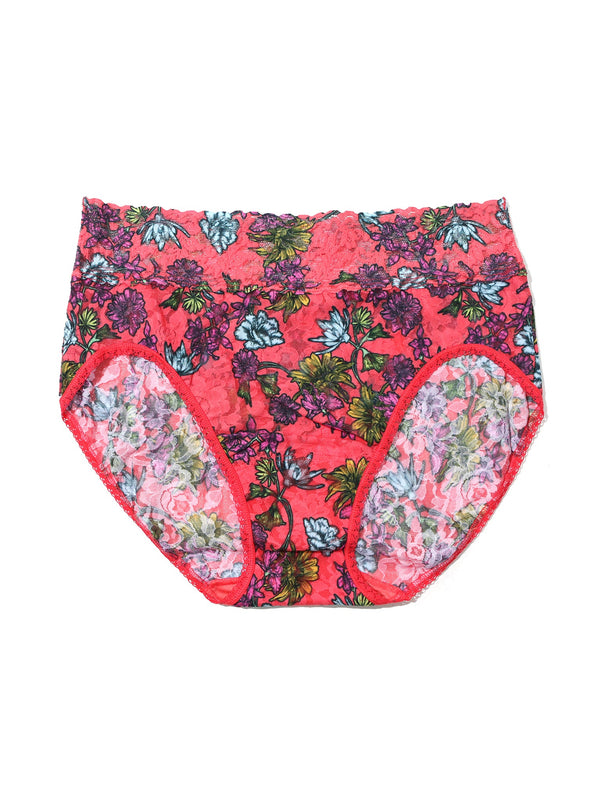 Printed Signature Lace French Brief Wonderland Blooms