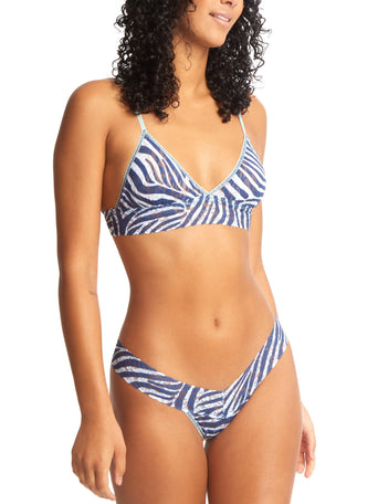 Printed Signature Lace® Low Rise Thong Exclusive Safari Sale