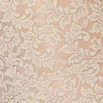 Pressed Pink Printed Signature Lace® French Brief - On Model Full Front Lifestyle | Hanky Panky