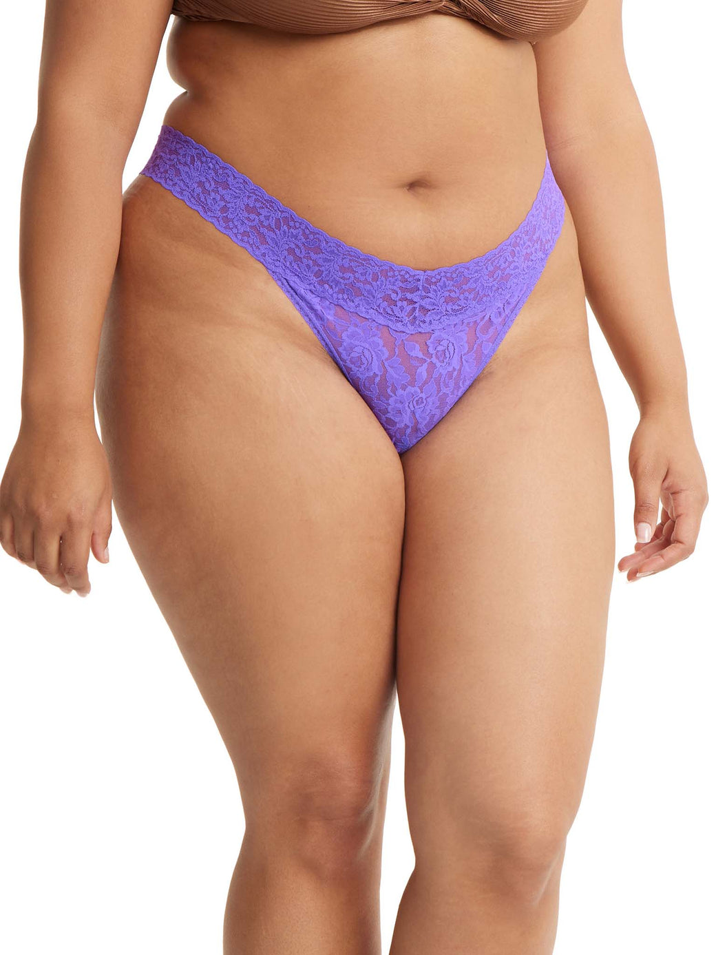 Signature Lace® Original Rise Thong Vivid Violet Purple
