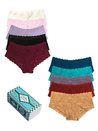 Holiday Glow 10 Pack Signature Lace® Boyshorts