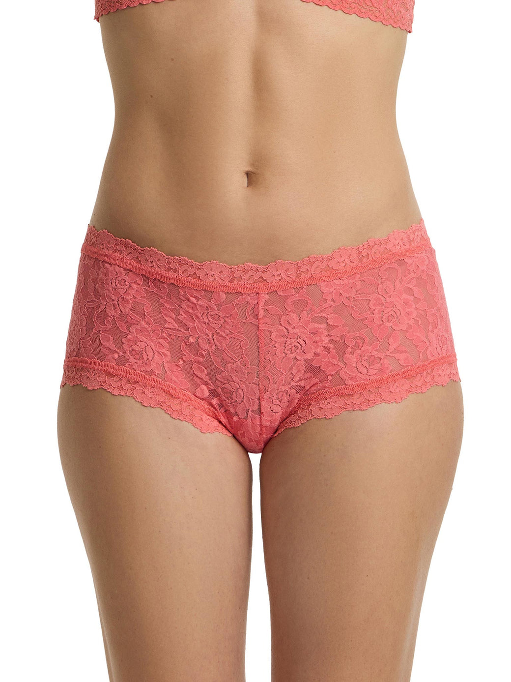 Signature Lace® Boyshort Paloma Pink