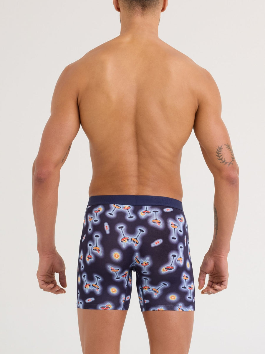 Signature Lace® Low Rise Thong And Saxx Super Soft Vibe Boxer Brief Neon Buzz
