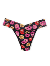 Signature Lace® Original Rise Thong And Saxx Super Soft Vibe Boxer Brief Lovestory - Black