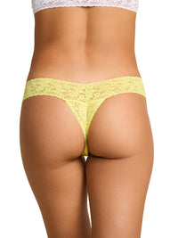 Signature Lace® Low Rise Thong Citrus Fizz Yellow