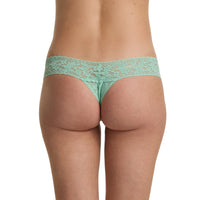 Signature Lace® Low Rise Thong Mint Sprig Green