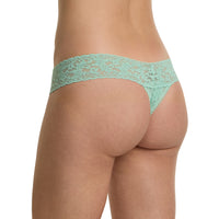 Signature Lace® Low Rise Thong Mint Sprig Green