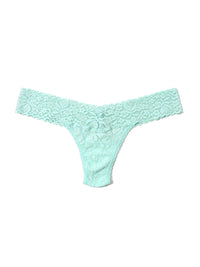 Free Mint Tea Green Signature Lace® Thong When You Spend $100+