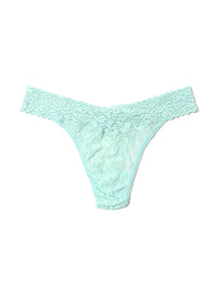 Free Mint Tea Green Signature Lace® Thong When You Spend $100+