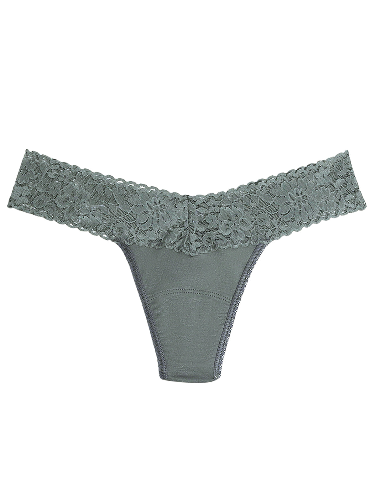 DreamEase™ Low Rise Thong Spaced Out Grey