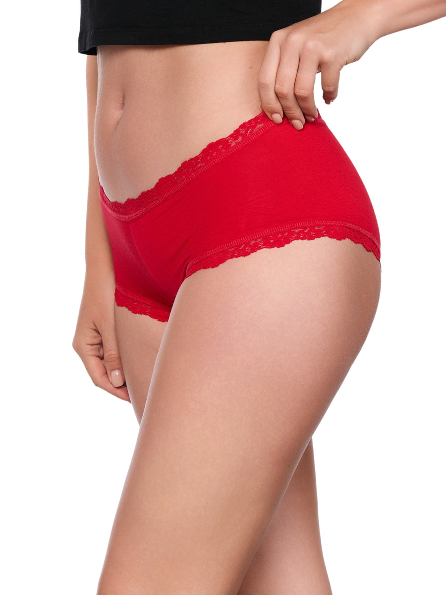 DreamEase™ Boyshort Red