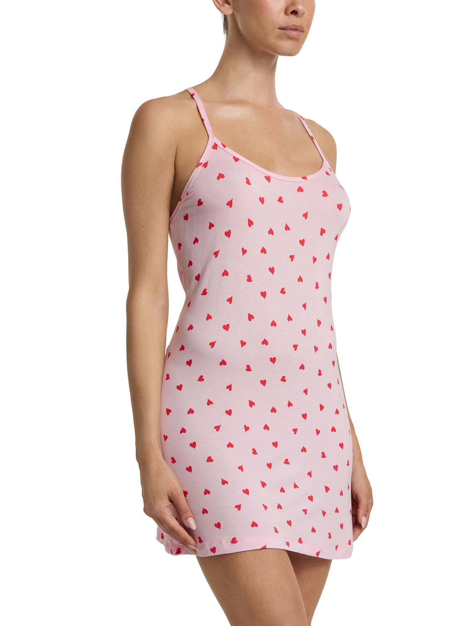 Unwind Chemise So In Love Pink
