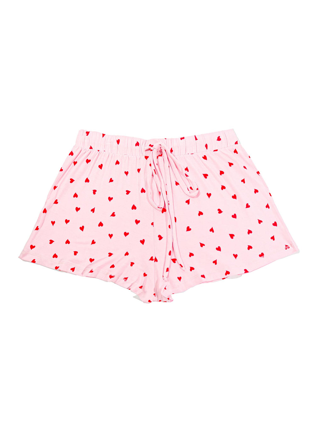 Unwind Drawstring Short So In Love Pink