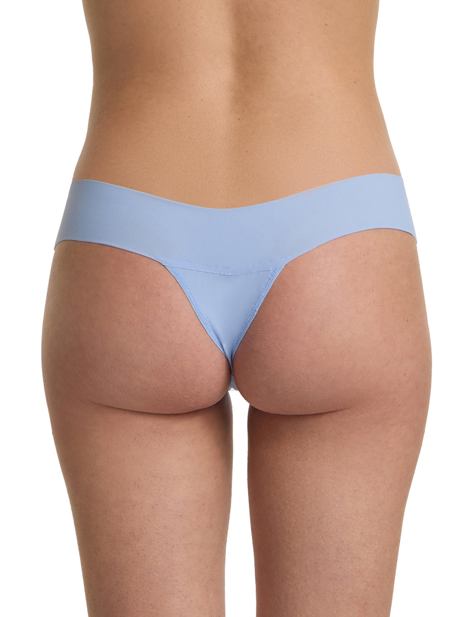BreatheSoft™ Natural Rise Thong Fresh Air Blue
