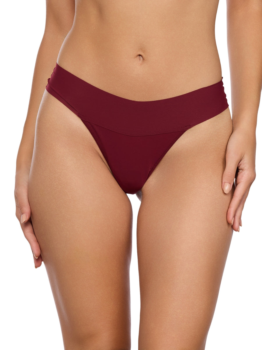 Winterberry 3 Pack BreatheSoft™ Natural Rise Thongs