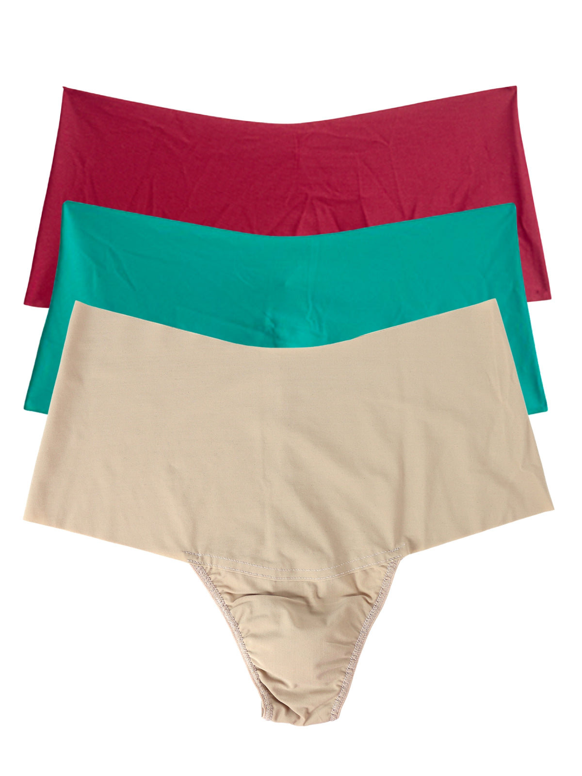 Winterberry 3 Pack BreatheSoft™ High Rise Thong
