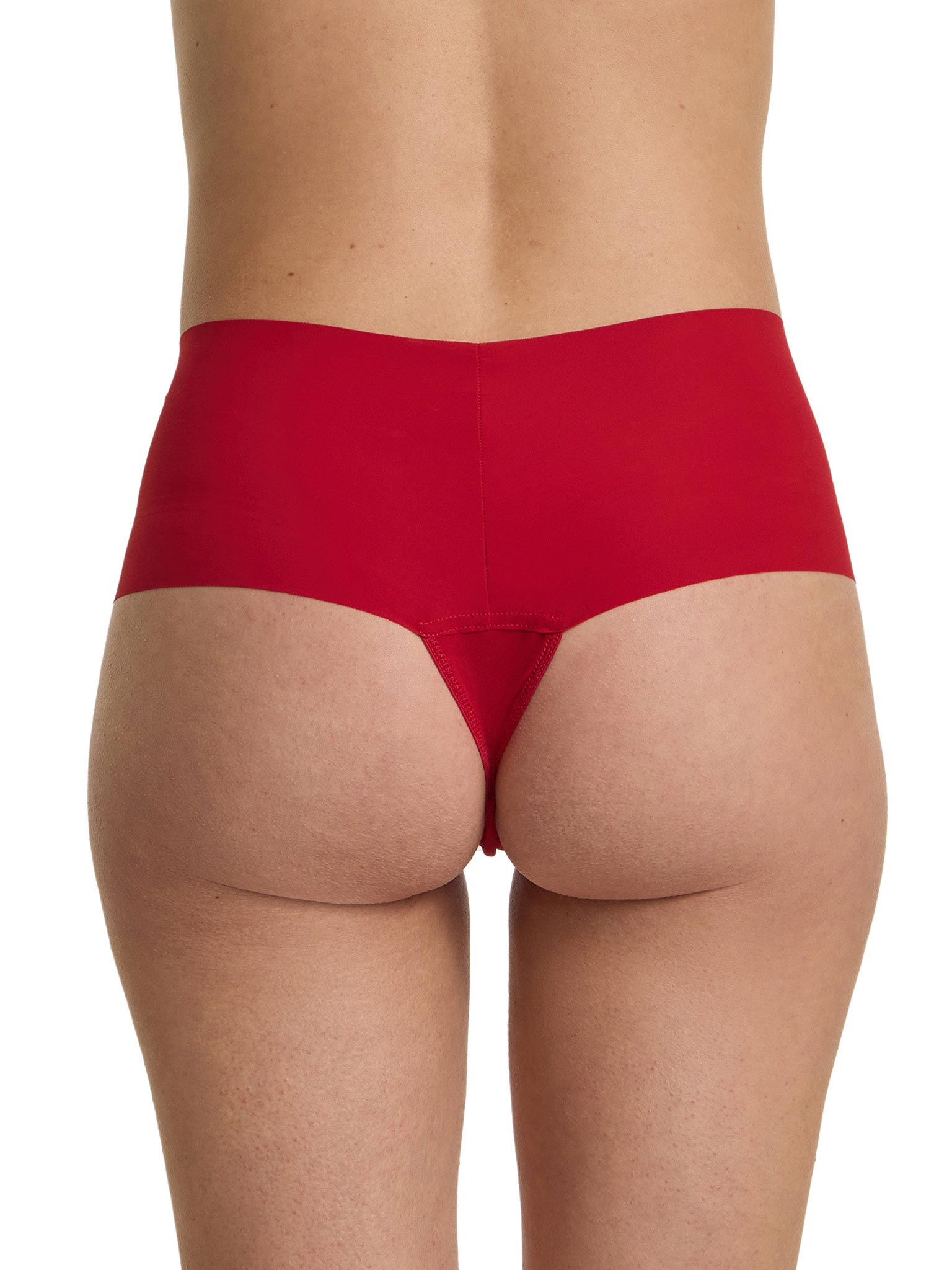 BreatheSoft™ High Rise Thong Cherryade Red