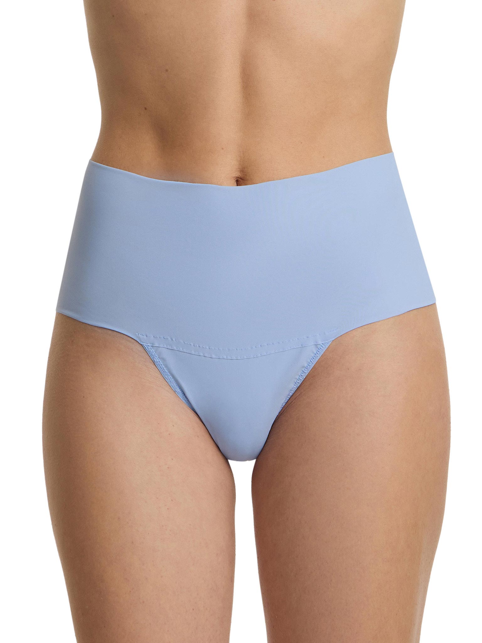 BreatheSoft™ High Rise Thong Fresh Air Blue