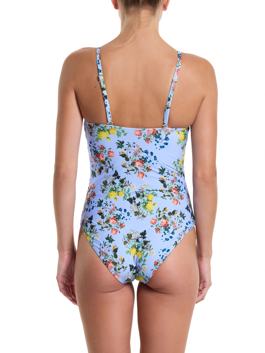 Bandeau One Piece Swimsuit Thankful Sale