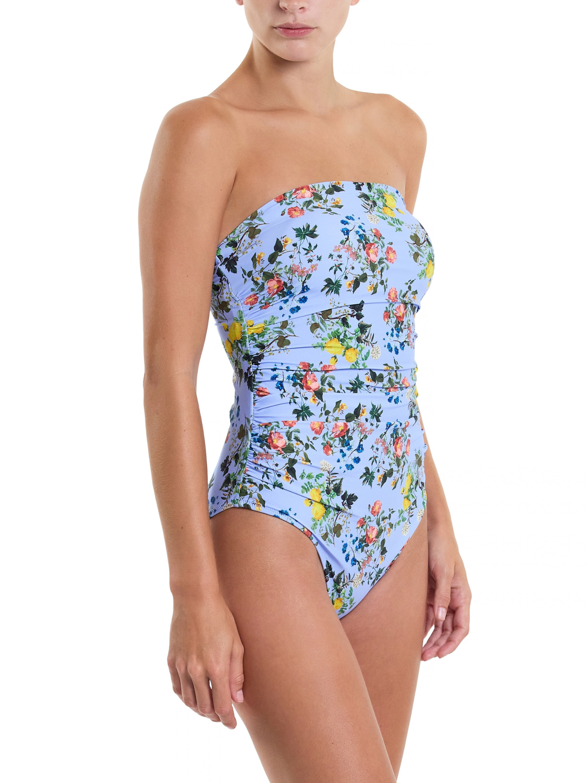 Bandeau One Piece Swimsuit Thankful Sale
