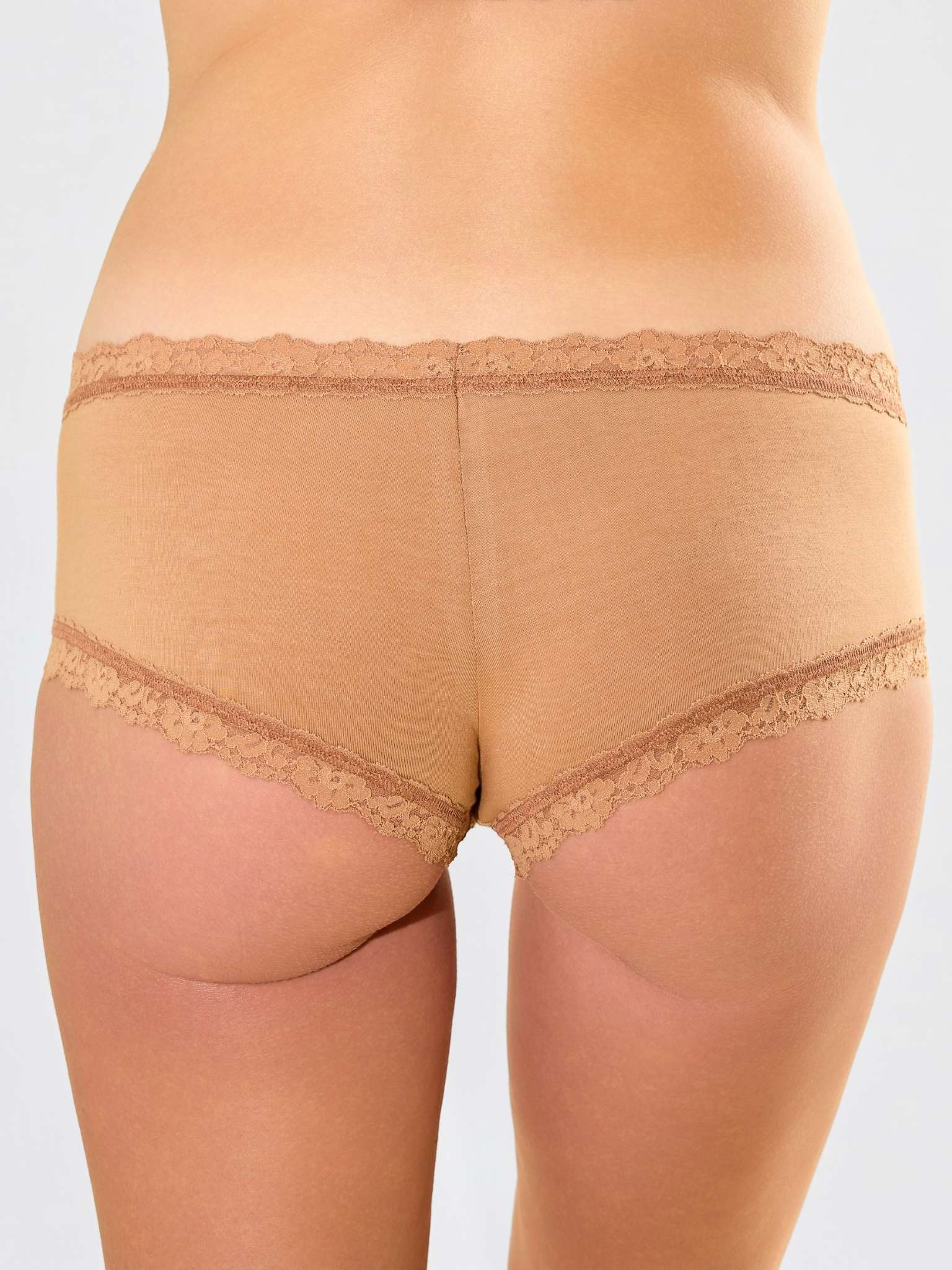 Supima® Cotton Boyshort Sun Tan