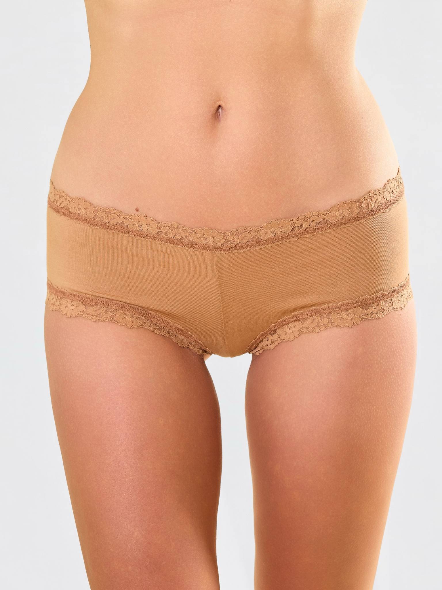 Supima® Cotton Boyshort Sun Tan