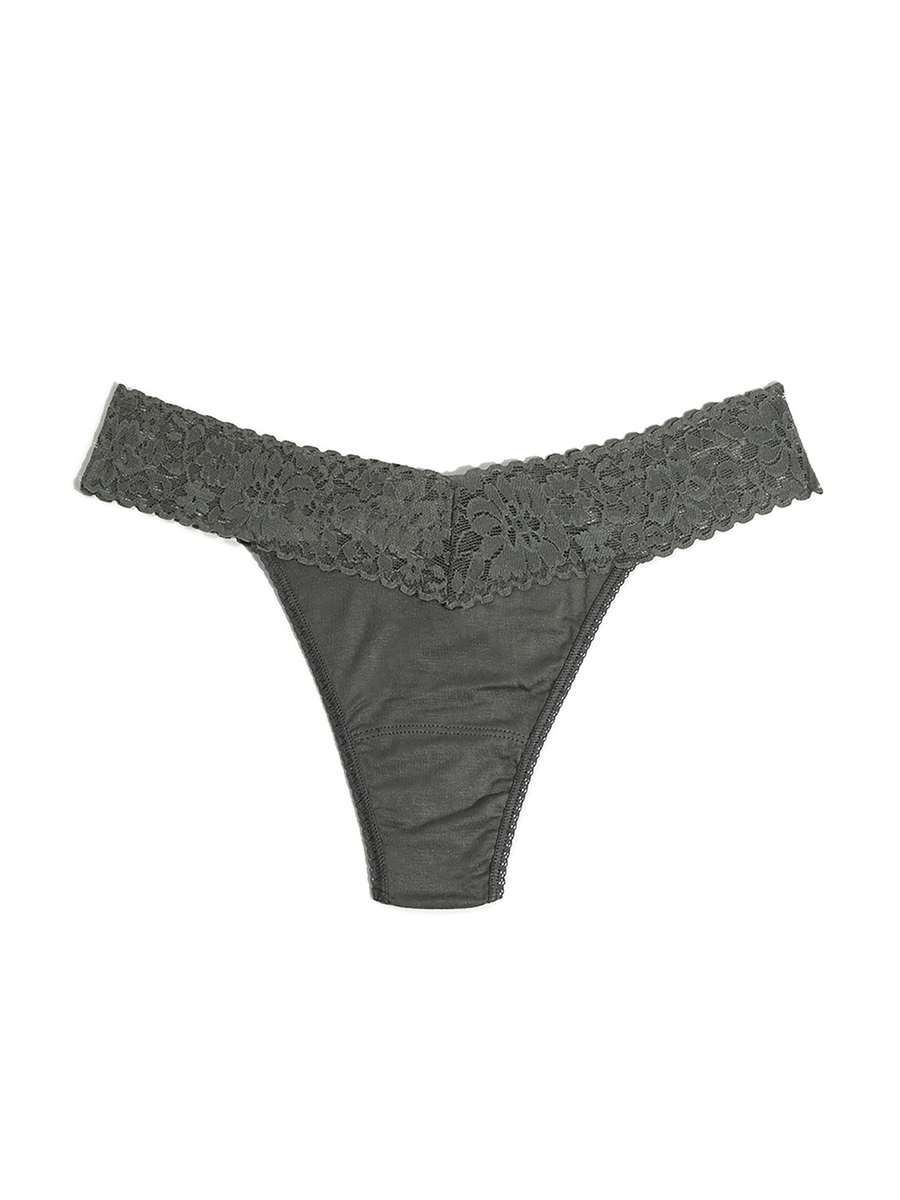 DreamEase™ Original Rise Thong Spaced Out Grey