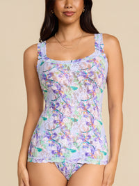 Printed Signature Lace® Classic Cami Floral Pleinair Blue
