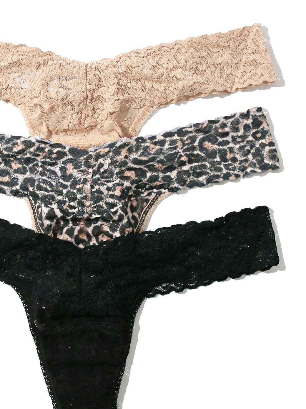 3 Pack 4911® Low Rise Thongs Classic Leopard Sale