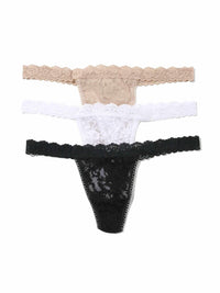 3 Pack Signature Lace® G-string