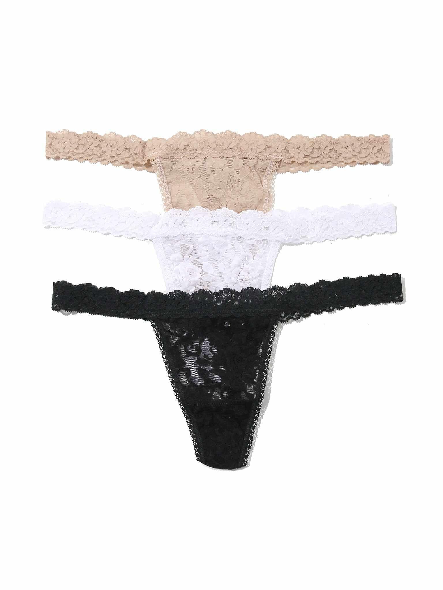 3 Pack Signature Lace® G-string