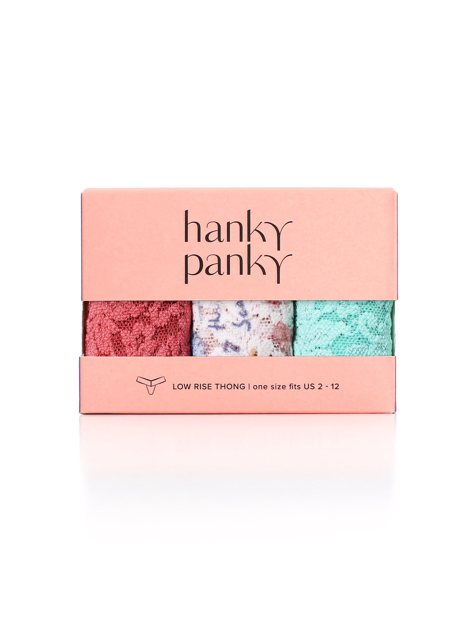 3 Pack 4911® Signature Lace® Low Rise Thongs Sea You Later Green Sale