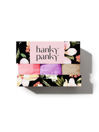 3 Pack Signature Lace® Original Rise Thongs In Printed Box Pink Lady Sale