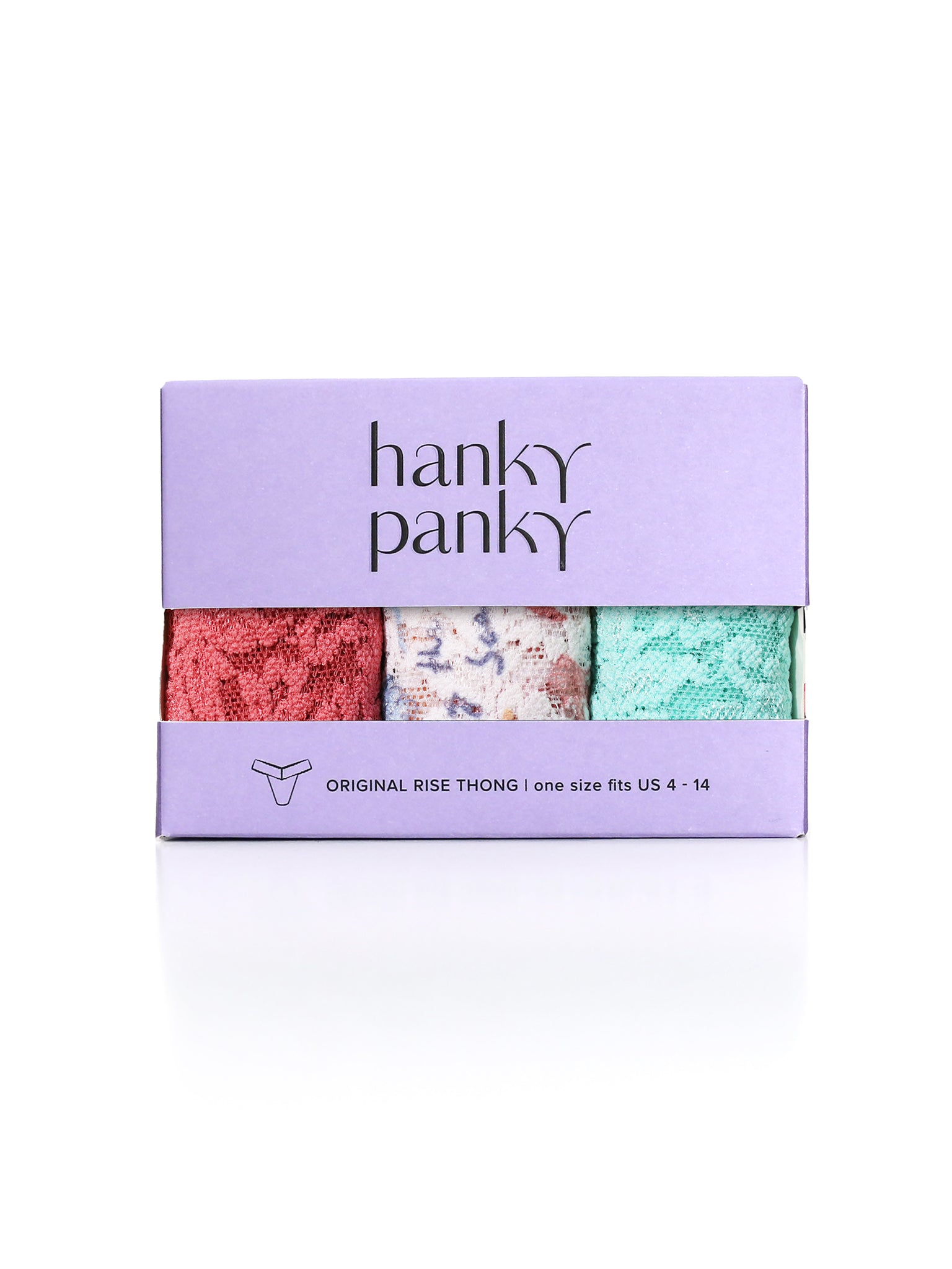 3 Pack Signature Lace® Original Rise Thongs Sea You Later Green Sale