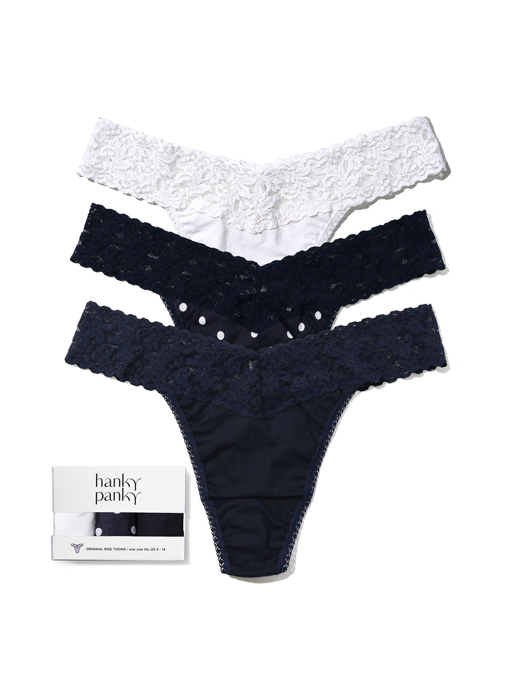 3 Pack Supima® Cotton Original Rise Thongs Sale