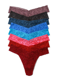 8 Pack Signature Lace Original Rise Thongs Bolds