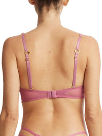 Along The Lines Underwire Bra Rosehip Pink