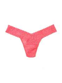 Animal Instincts Low Rise Thong Wild Card Red