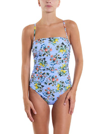 Bandeau One Piece Swimsuit Thankful  Black Friday Sale