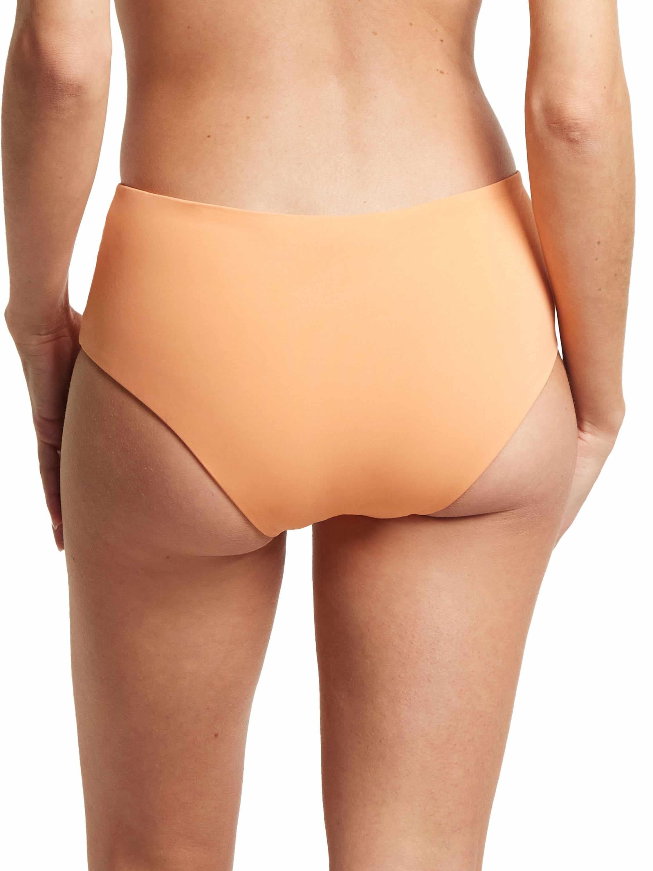 Florence Orange Boyshort Swimsuit Bottom - Back On Model | Hanky Panky