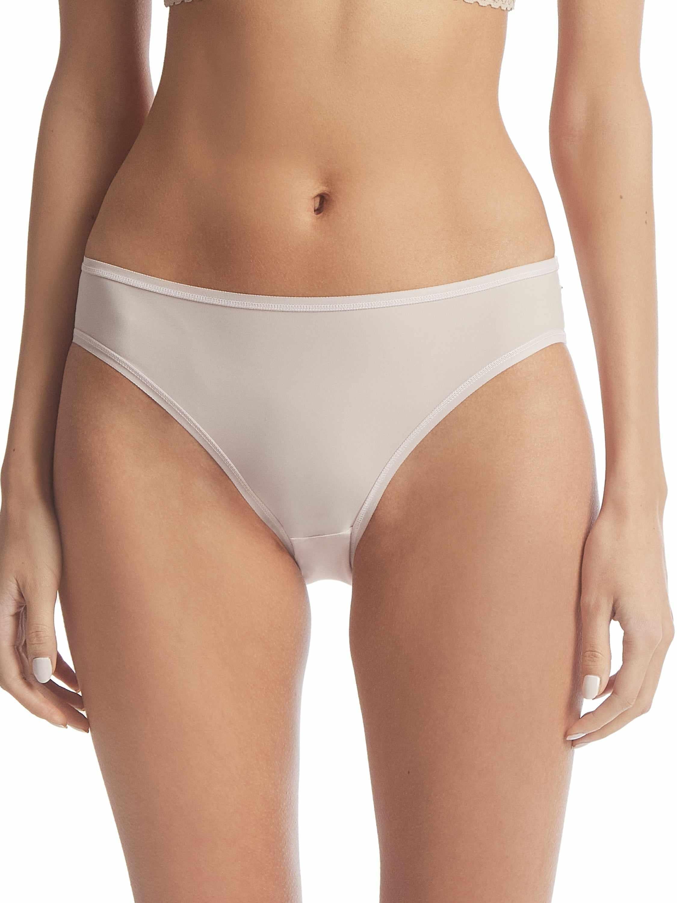 Dandelion Beige BreatheSoft™ Bikini Panty - Front On-Model View | Hanky Panky