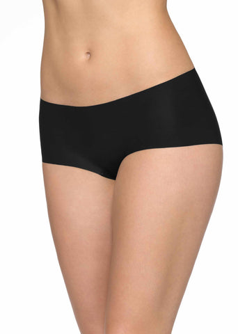 Black BreatheSoft™ Boyshort Panties - Front On-Model View | Hanky Panky