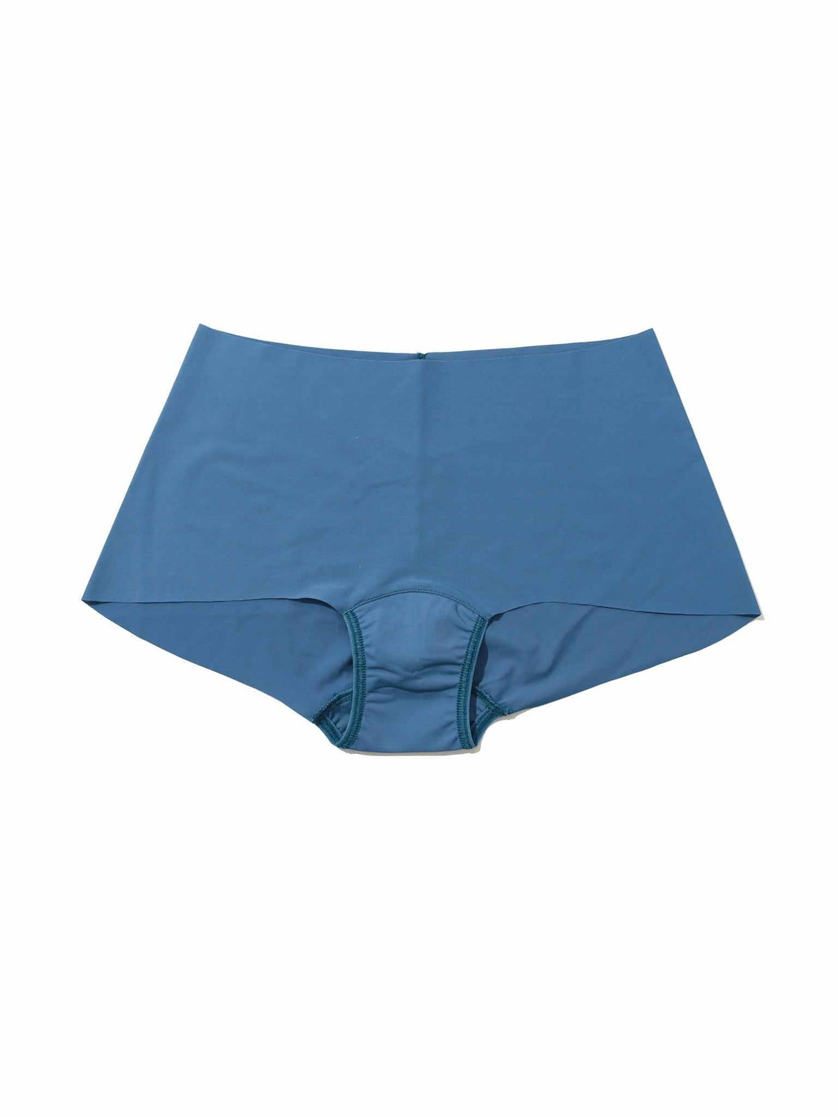 BreatheSoft™ Boyshort Rainy Day Blue Sale front on plain white backround